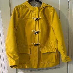 Old Navy Women's Bright Yellow Toggle Jacket